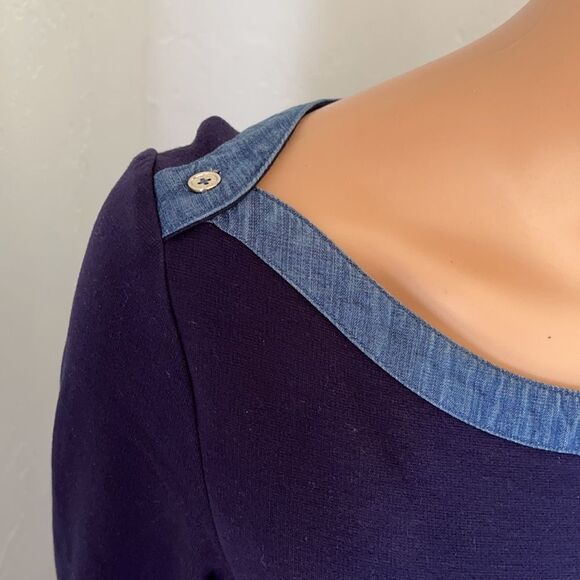 Tommy Hilfiger Nautical 3/4 sleeve Jersey Dress - Picture 5 of 11